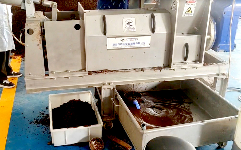 Vinasse Screw Press Dewatering